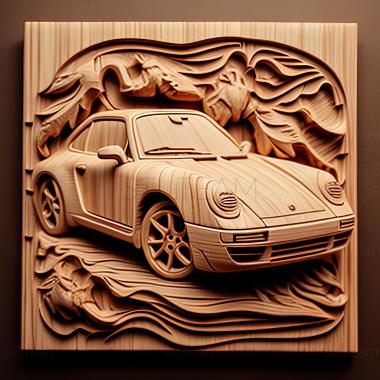 3D модель Porsche 964 (STL)